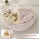 plush pet bed