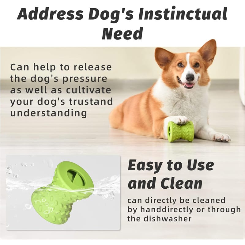 Natural Rubber Treat Dispensing Chew Toy for Dogs - Image 3