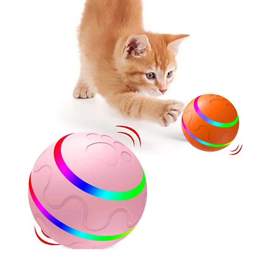 Smart Interactive Rolling Ball Toy for Dogs & Cats - Image 8