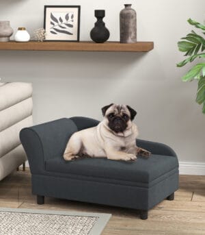 pet sofa bed with storage for cats and small dogs