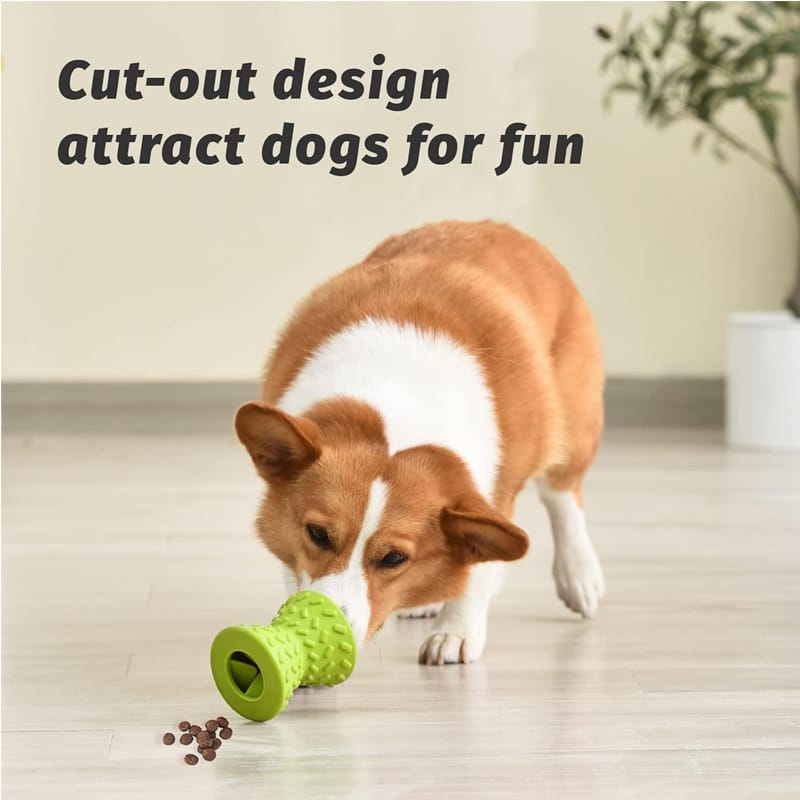 Natural Rubber Treat Dispensing Chew Toy for Dogs - Image 2