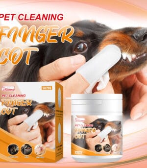 pet cleaning finger wipes