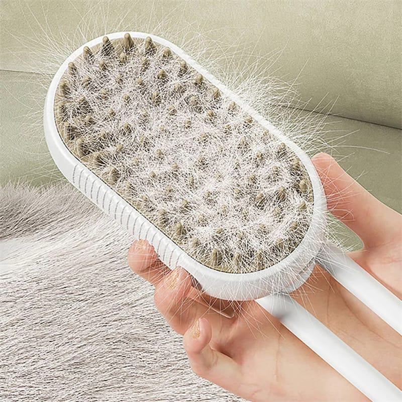 3-in-1 Pet Steam Brush for Cats & Dogs - Image 10